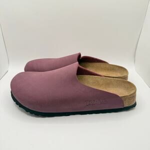 Birkenstocks Woman’s Birkis Provence Burgundy Slip On Clog Shoes- Size L8 M6